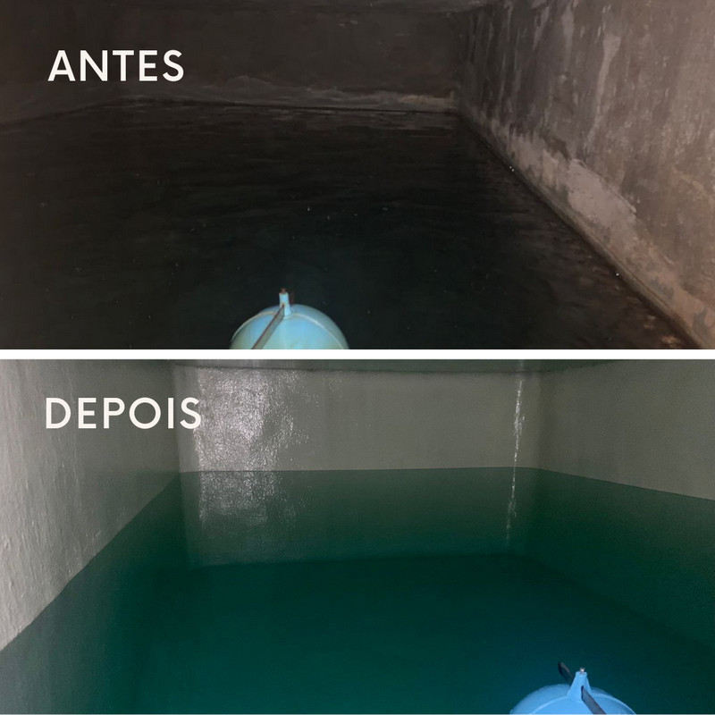 Impermeabilização de Reservatórios, Caixas D'água, Lajes, Piscinas, Diques e Tanques